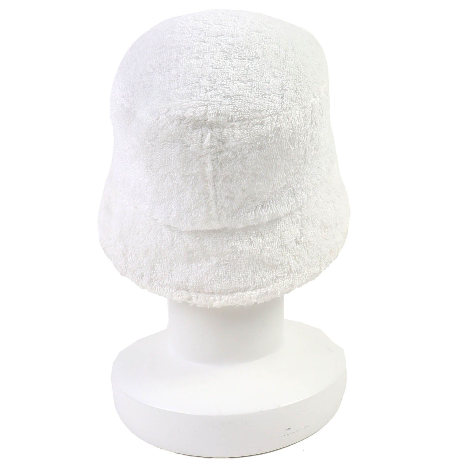 良品△CHANEL シャネル 21C コットン ココマーク パイル地 バケット