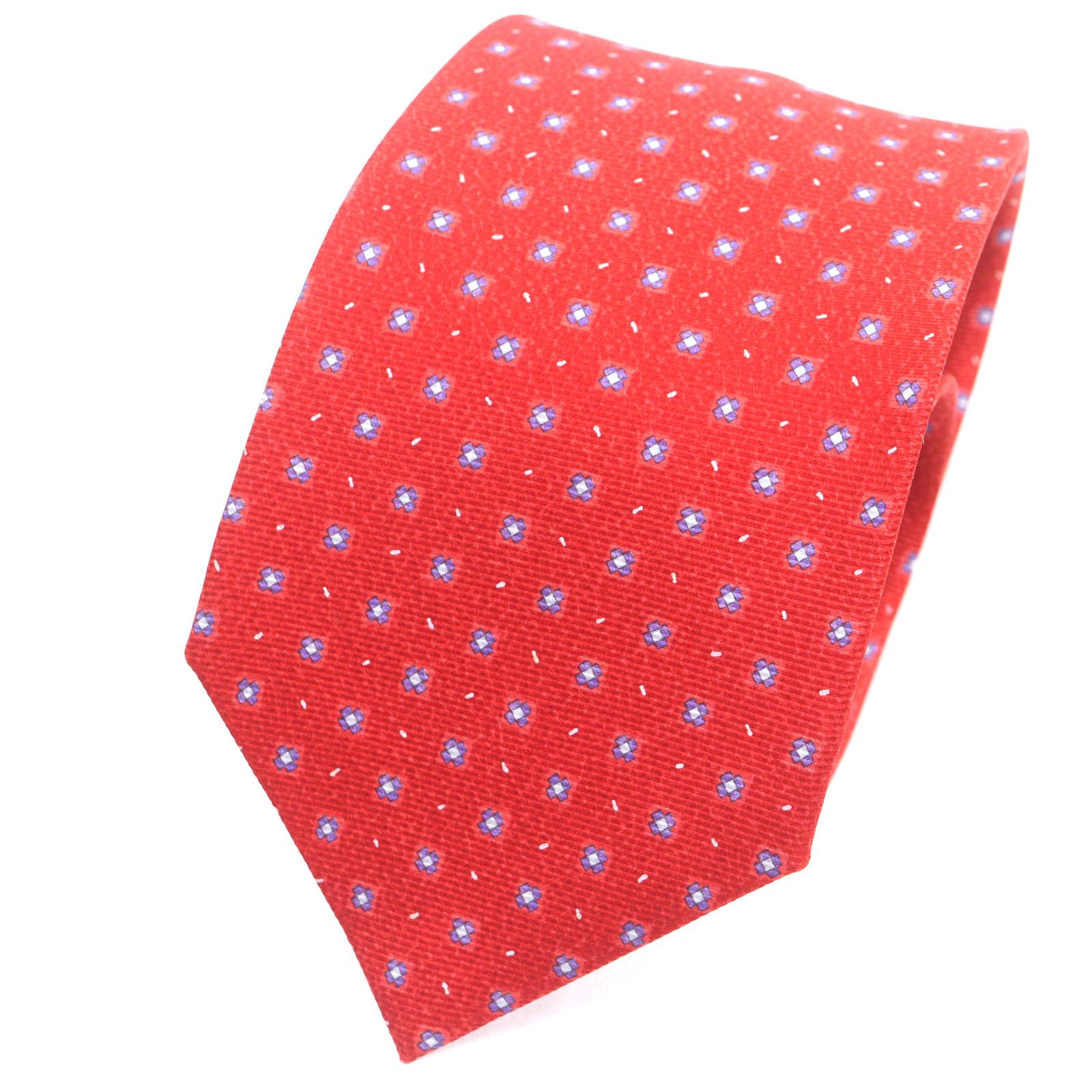 未使用品▽BVLGARI ブルガリ シルク100% フラワー 花柄 総柄 ネクタイ