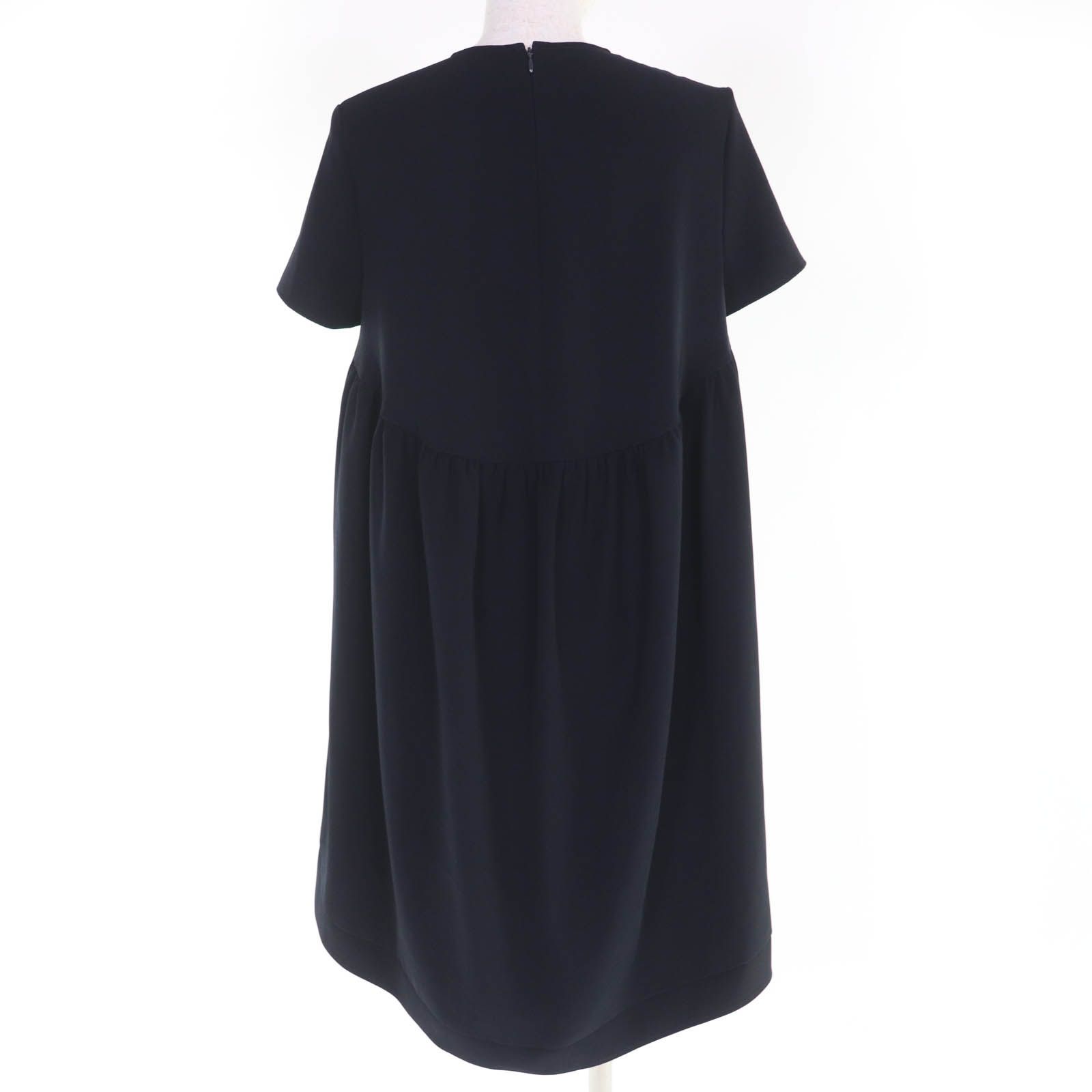 yokochan チュニック　40 ブラック 訳あり YOKOCHAN ヨーコチャン チュニック ワンピース 黒 - メルカリ