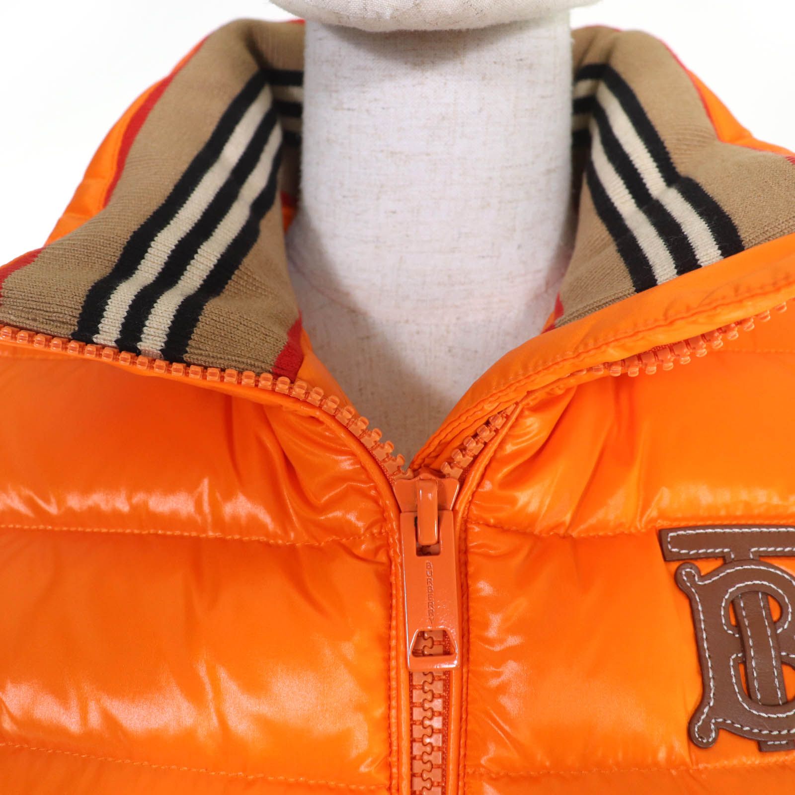 極美品☆BURBERRY バーバリー 8017289 ティッシ期 ロゴレザーパッチ付