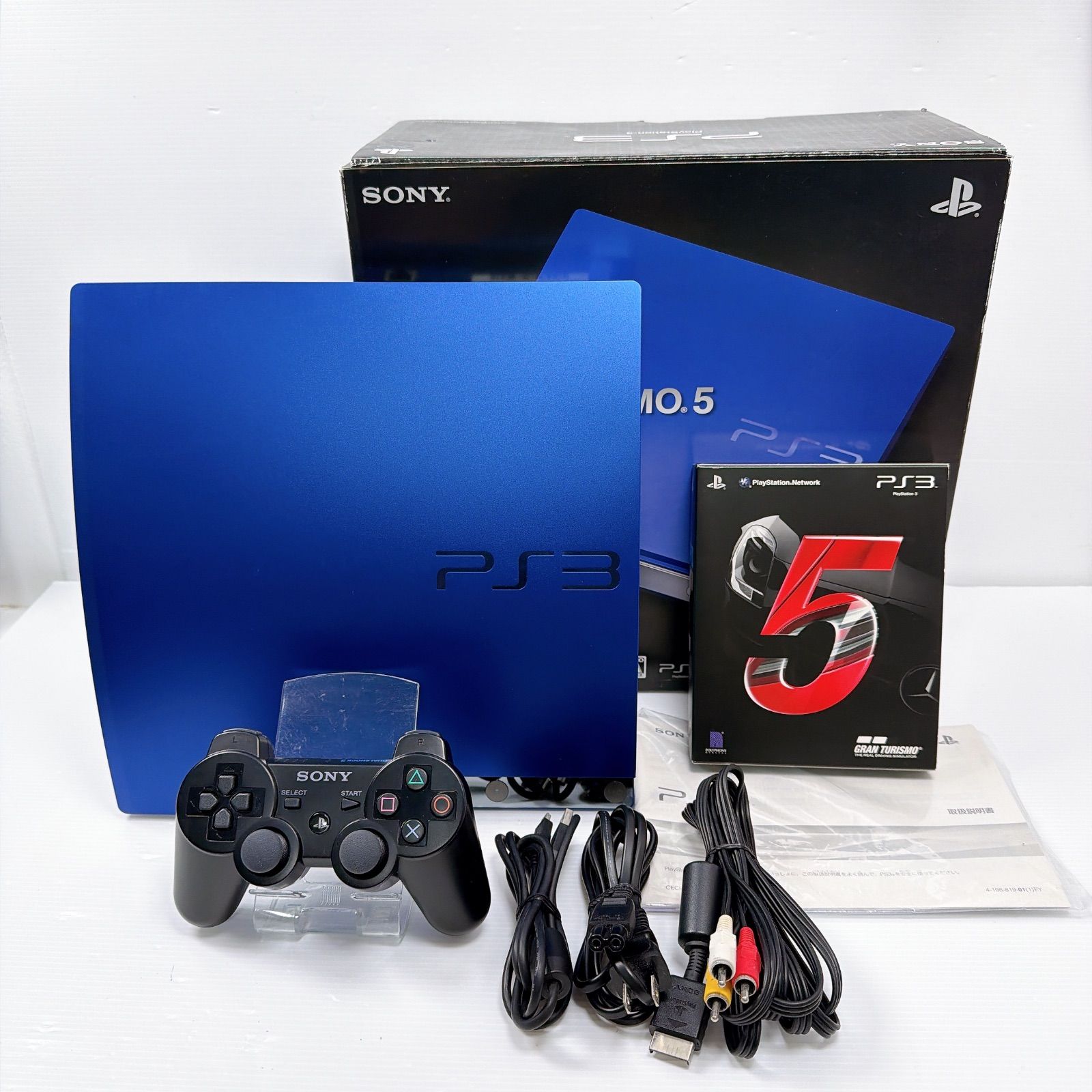 【新品同様】PS3 グランツーリスモ5 レーシングパック　プレステ3本体 Amazon | PlayStation3 GRAN TURISMO 5 RACING PACK(PS3専用