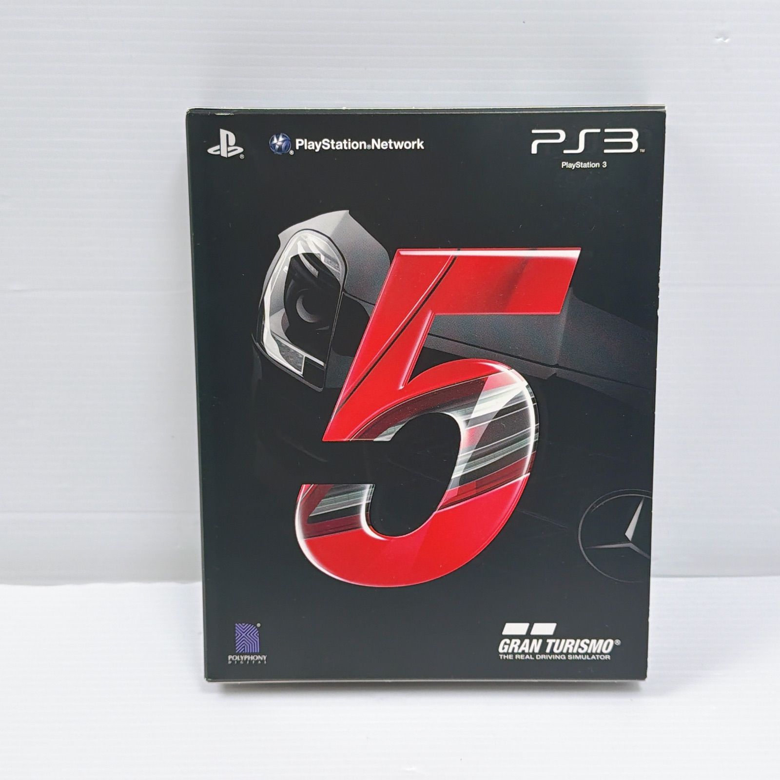 美品 プレステ3本体 PS3 グランツーリスモ5 レーシングパック 遊べる