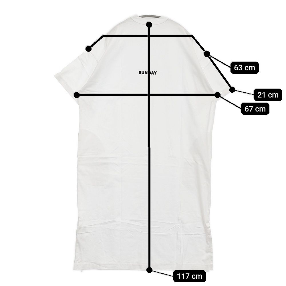 JOURNAL STANDARD LUXE 新品 SUNDAY プリントT-ワンピース 定価16500円