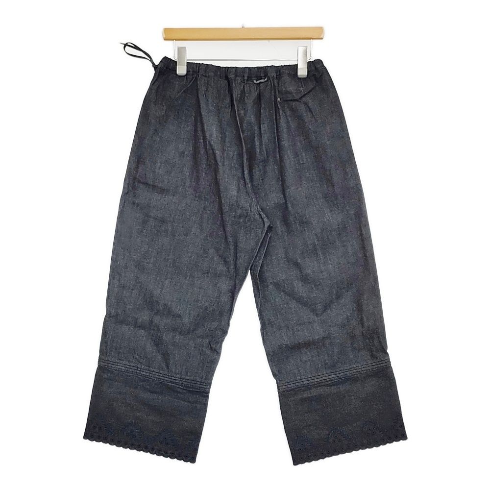 45R/45rpm 未使用 麦比古デニムのペチパンツ（濃） 定価44000円 デニム