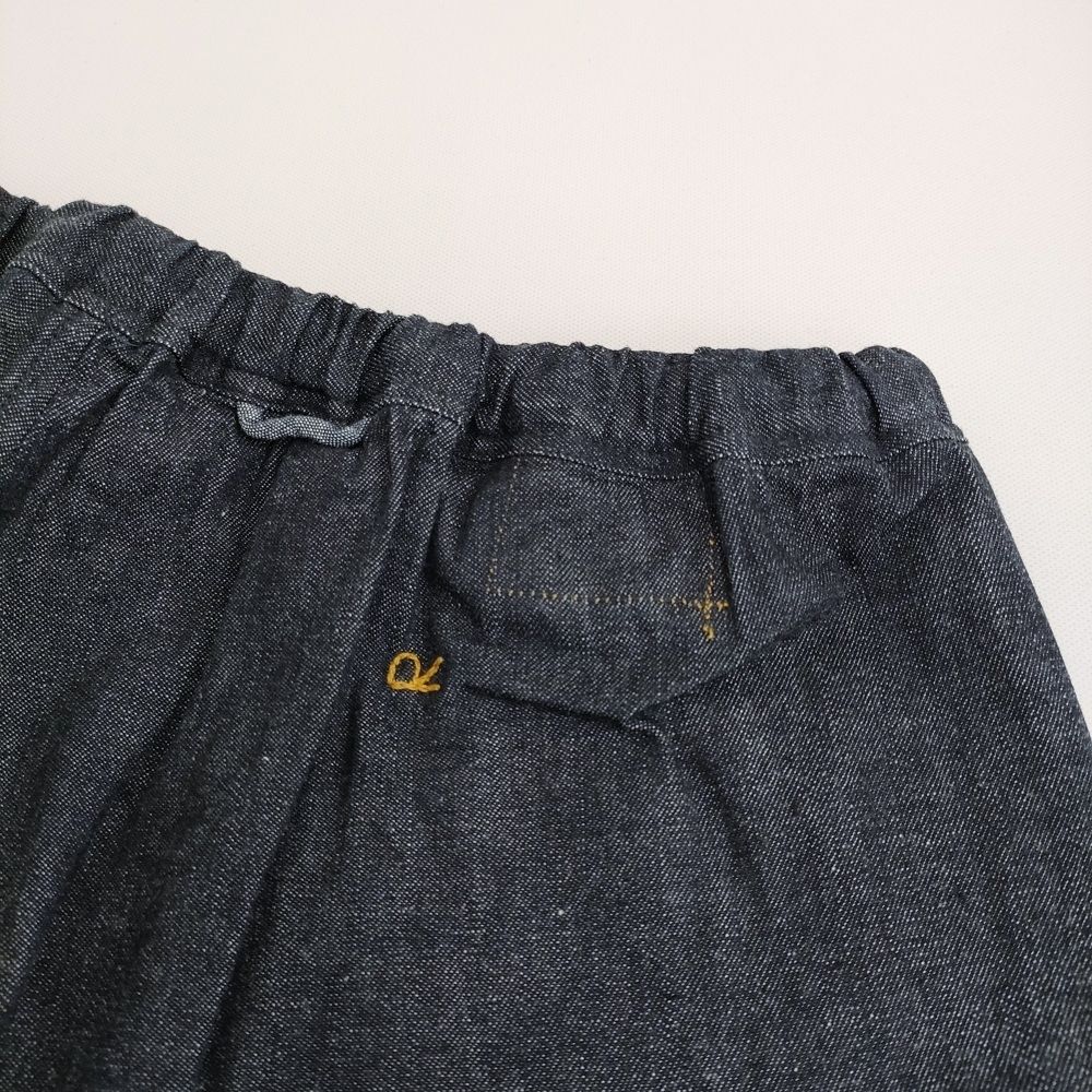 45R/45rpm 未使用 麦比古デニムのペチパンツ（濃） 定価44000円 デニム