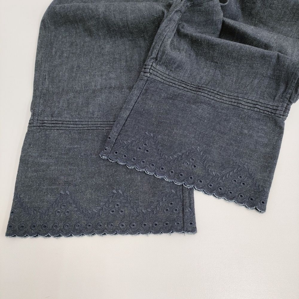 45R/45rpm 未使用 麦比古デニムのペチパンツ（濃） 定価44000円 デニム