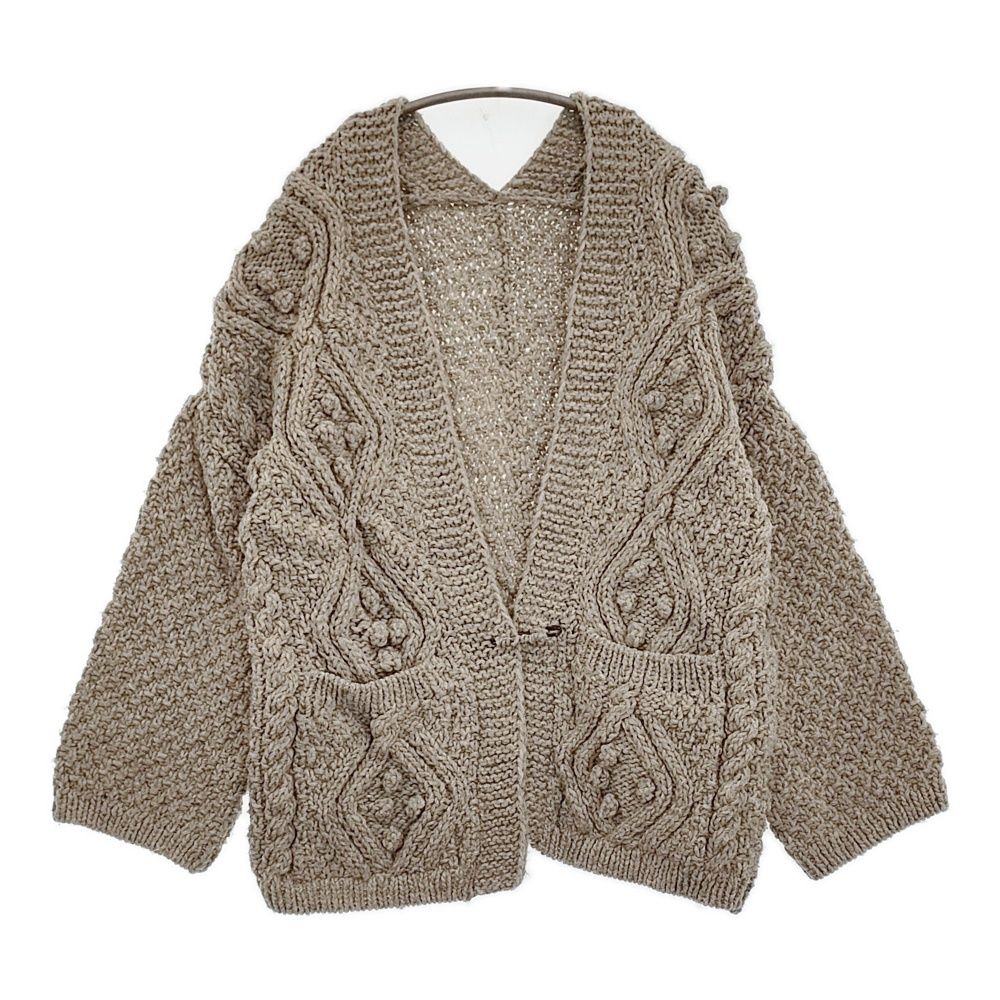 nest Robe ペルーニットポップコーンカーディガン 定価37400円 01234