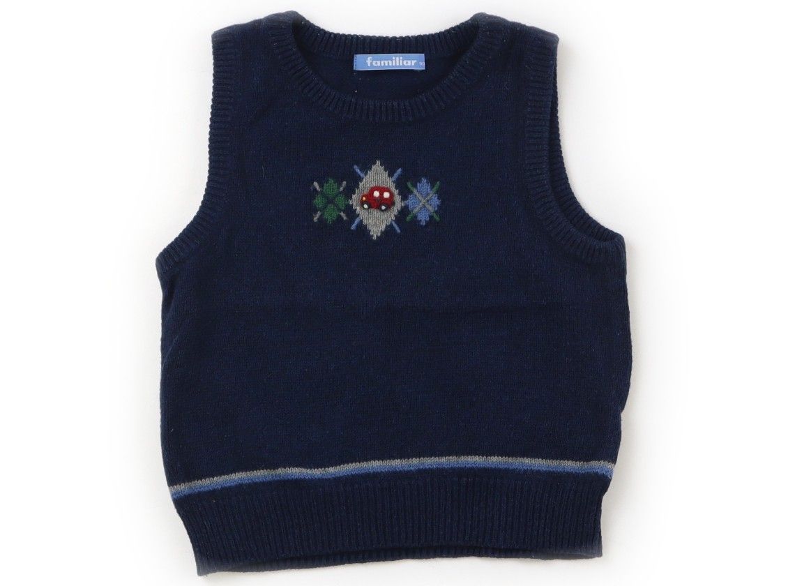 ファミリア/familiar】ベスト 90サイズ 男の子【子供服・ベビー服