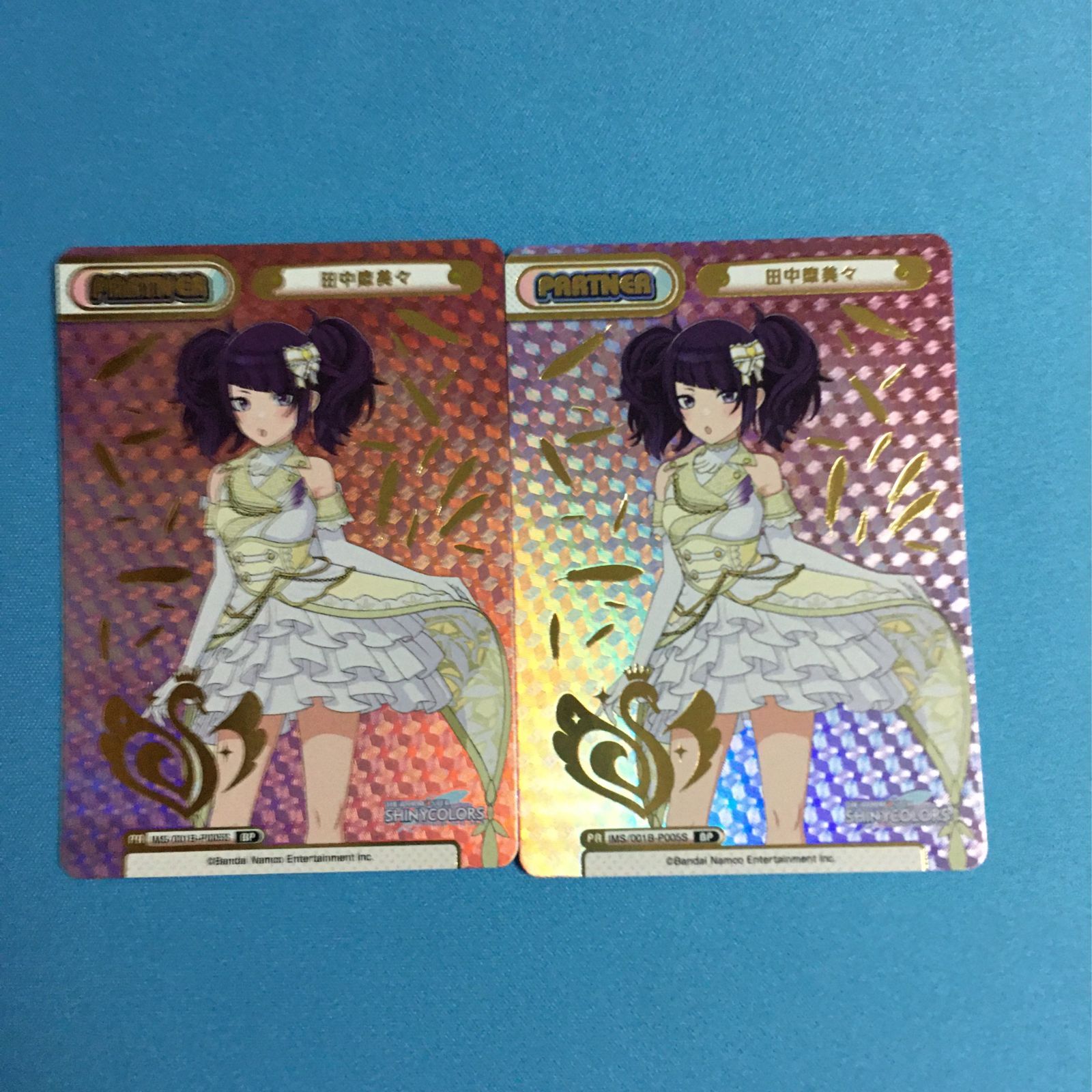 Reバース田中摩美々 PP サイン アニメアイドルマスター シャイニー