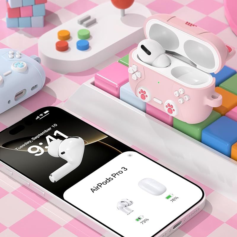 NIUTRENDZ AirPods Pro3 ケース かわいい エアーポッズプロ3 ケース 猫
