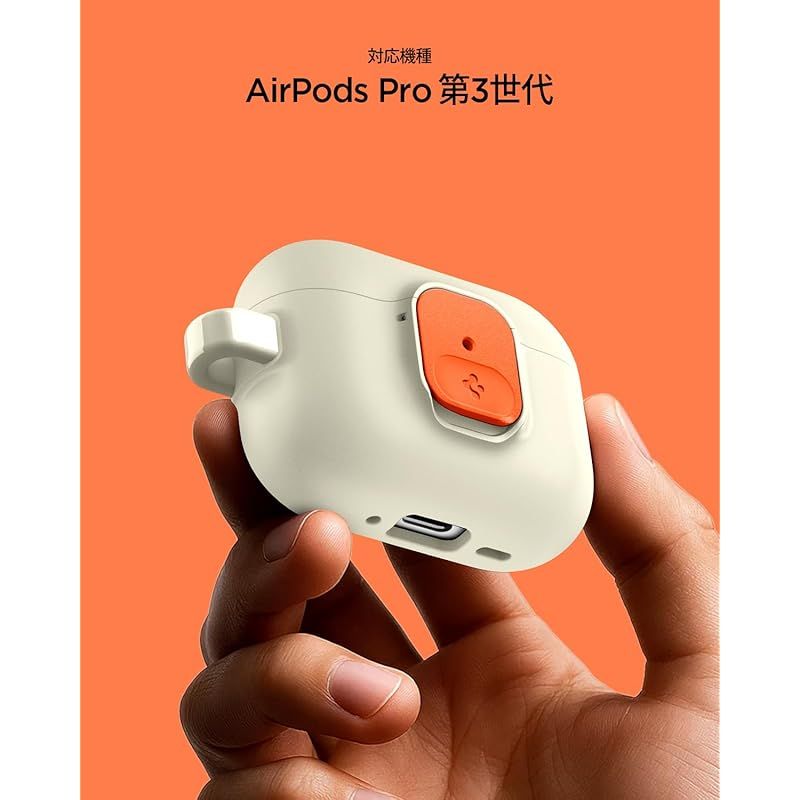 AirPods (第3世代) オレンジケース付き pro3 Amazon | KOOLRIVER・For
