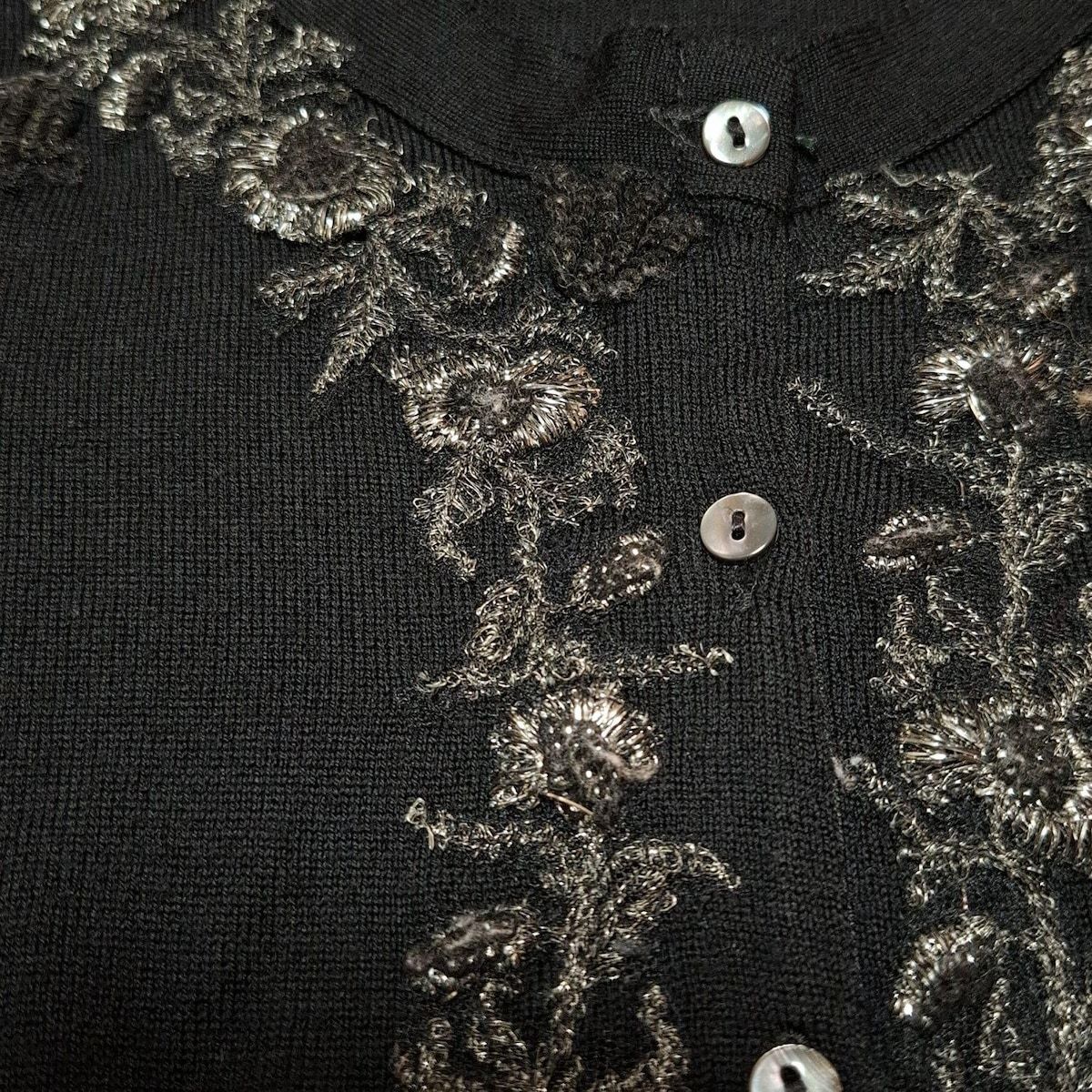 ERMANNO SCERVINO(エルマノシェルビーノ) カーディガン サイズ44 L