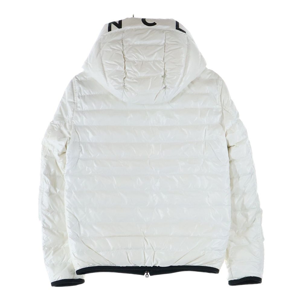 MONCLER モンクレール KRIM フードロゴリバーシブルダウンジャケット ホワイト ブラック