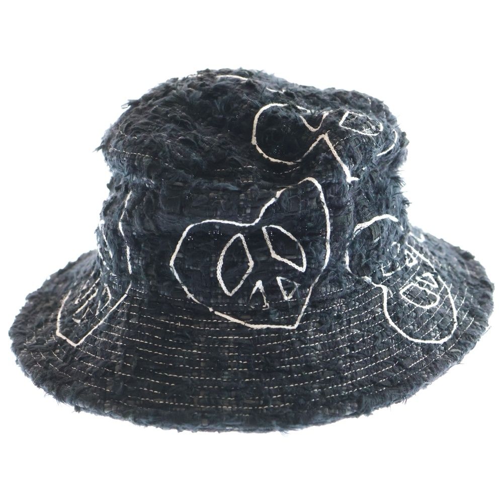 READY MADE レディメイド ツイードバケットハット 黒 READY MADE (レディメイド) TWEED BUCKET HAT/BLK ツイード バケット