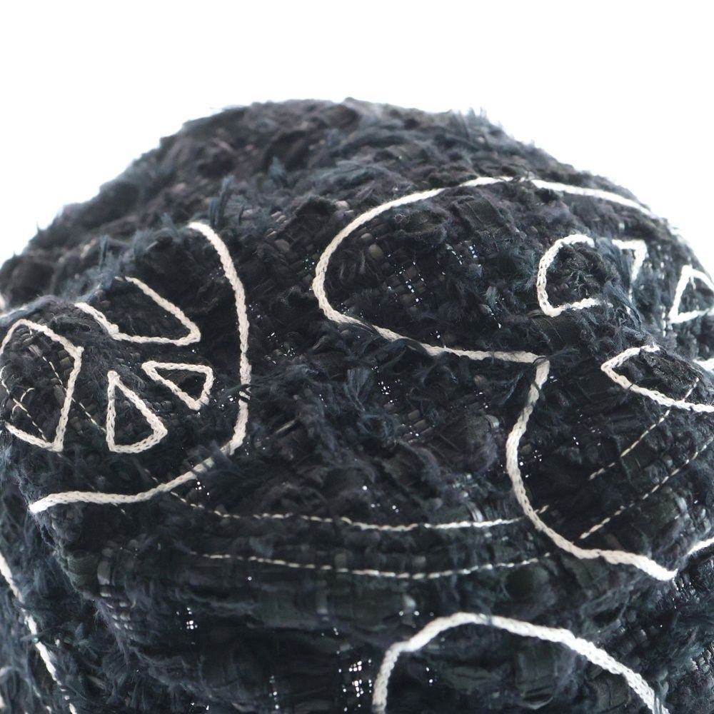 READY MADE (レディメイド) TWEED BUCKET HAT/BLK ツイード バケット