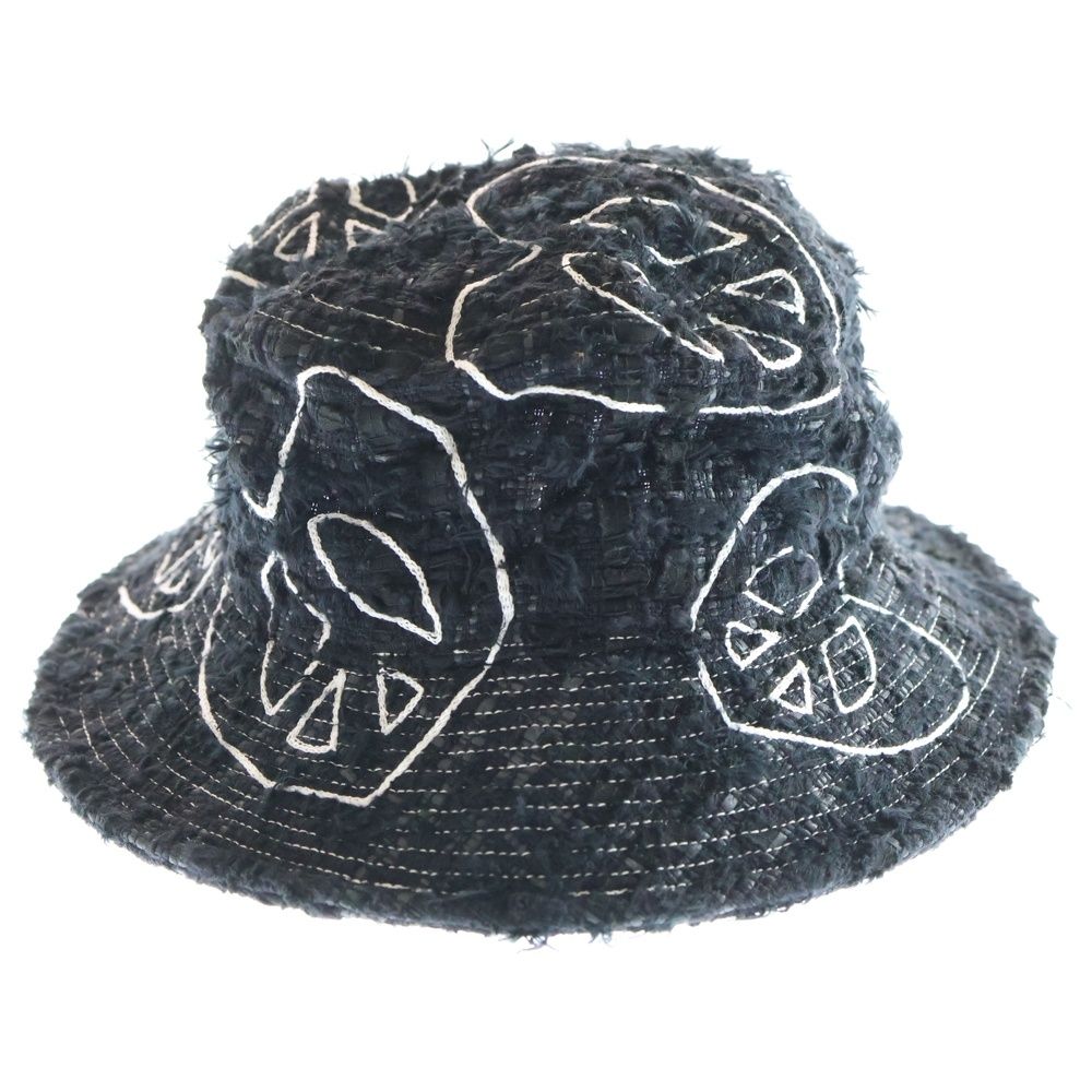 READY MADE (レディメイド) TWEED BUCKET HAT/BLK ツイード バケット