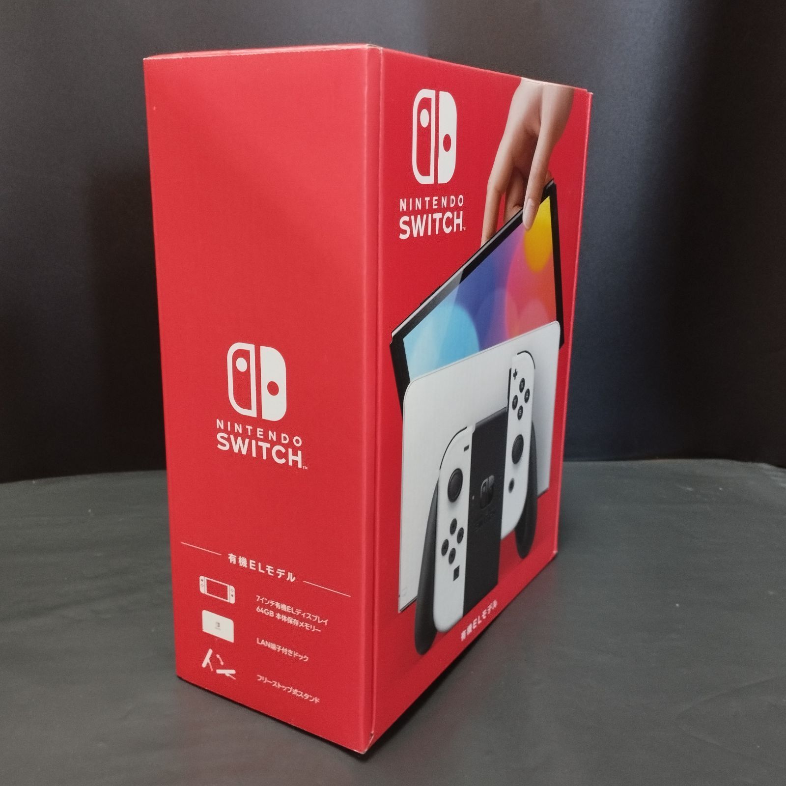 D 23029 Nintendo Switch 有機ELモデル Joy-Con L R ホワイト