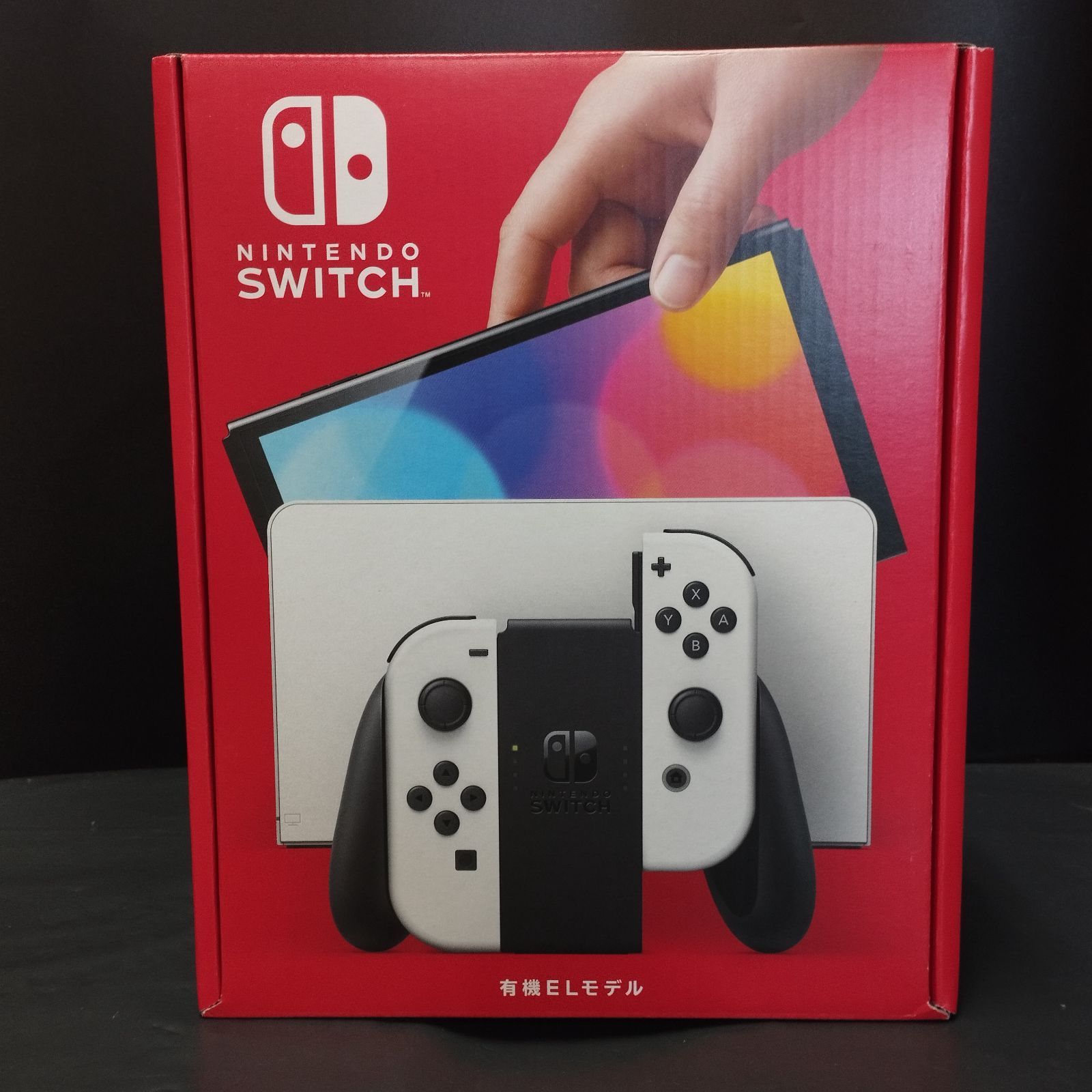 D 23029 Nintendo Switch 有機ELモデル Joy-Con L R ホワイト