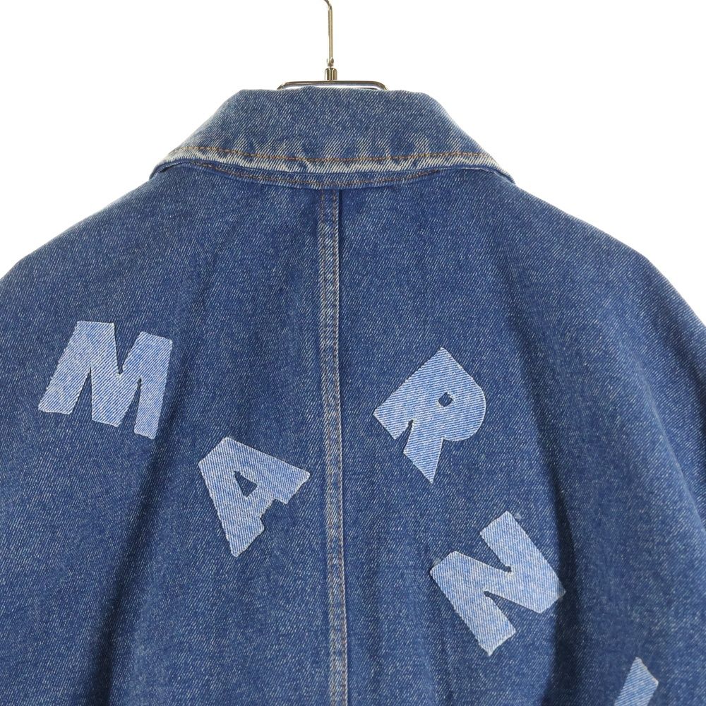 MARNI (マルニ) 25AW ロゴブルー フェード デニムジャケット