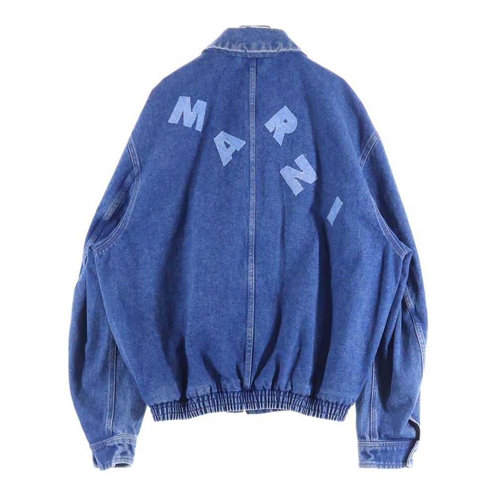 MARNI (マルニ) 25AW ロゴブルー フェード デニムジャケット