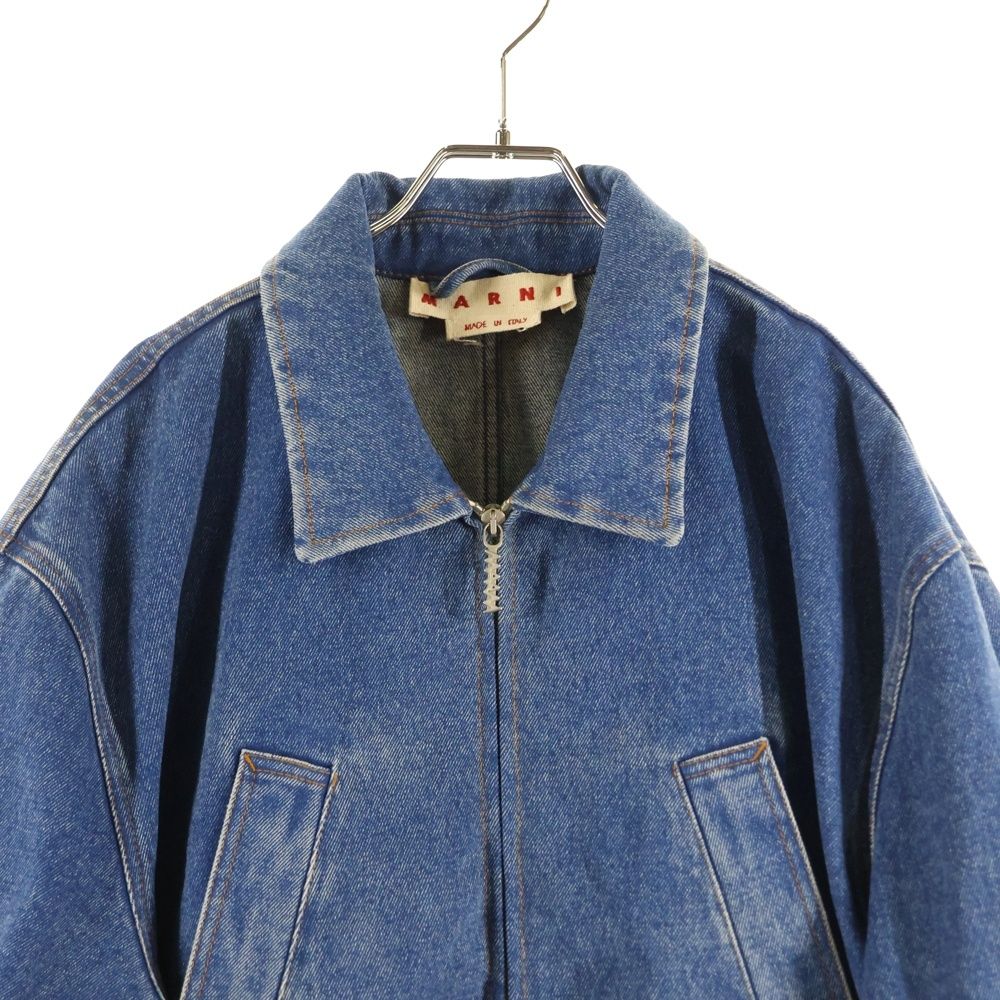 MARNI (マルニ) 25AW ロゴブルー フェード デニムジャケット