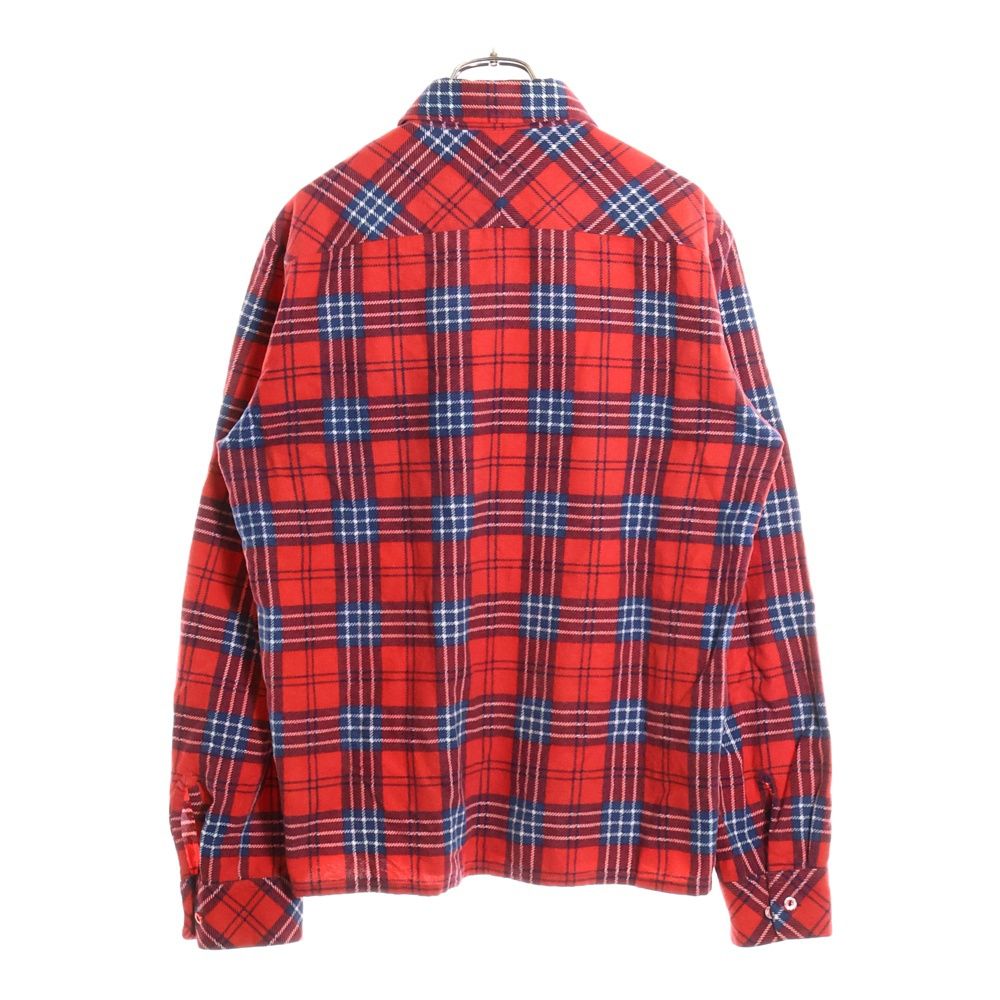 NUMBER N INE ナンバーナイン 06 SS ガンス期 長袖シャツ フランネルシャツ レッド NS 008