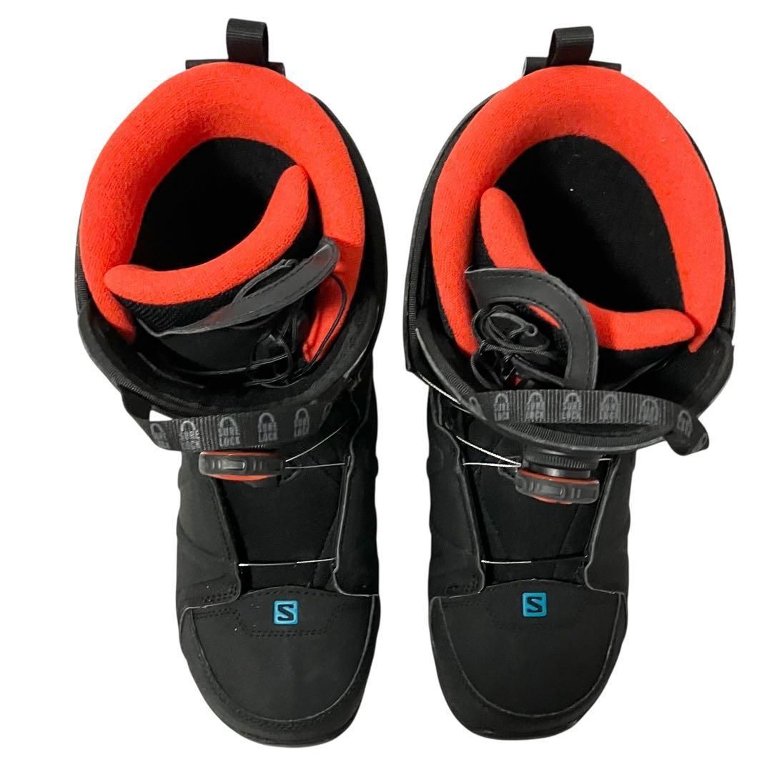 美品】SALOMON FACTION BOA スノーボードブーツ 26.5cm ボア付き