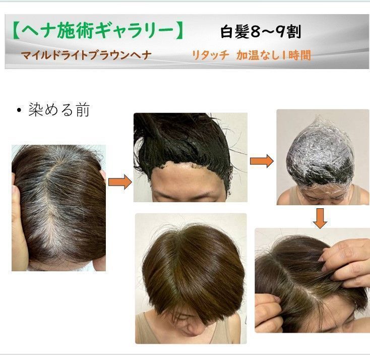 プラチナヘナ ヘナ白髪染め ヘナカラー ヘナトリートメント ブルーヘナ