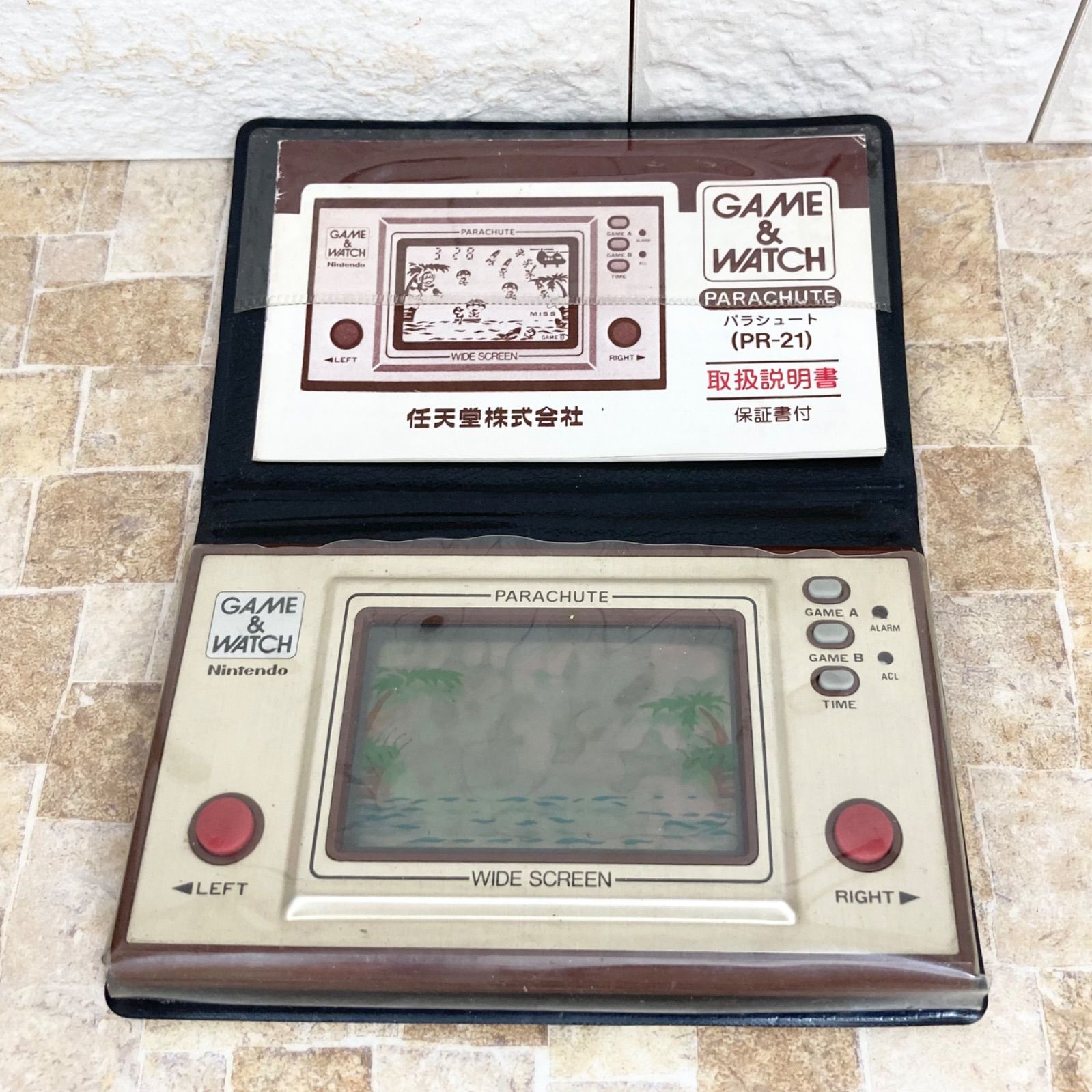 ジャンク】GAME&WATCH ゲームウォッチ パラシュート PARACHUTE PR-21