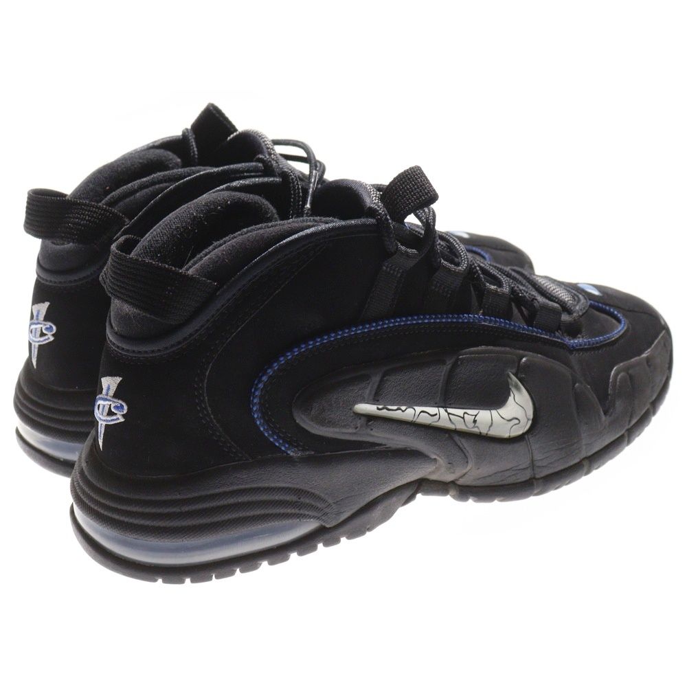 NIKE (ナイキ) AIR MAX PENNY 1 Black and Metallic Silver エア