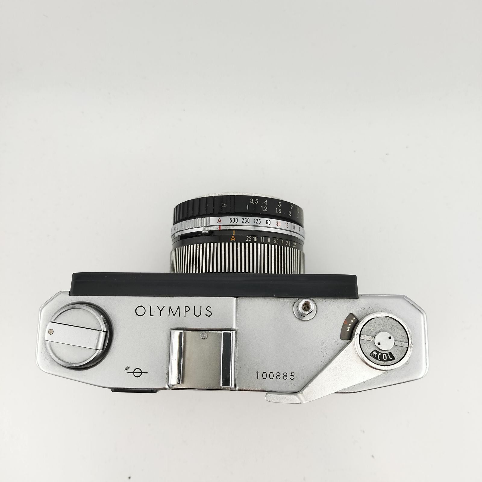 希少】Olympus Auto Eye 2 EEグレー×シルバー D.Zuiko 43mm 1:2.5