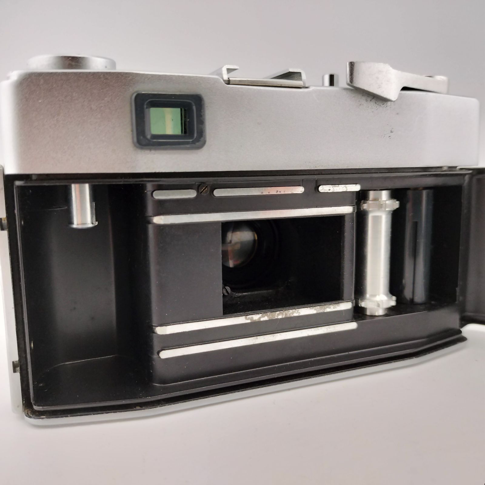 希少】Olympus Auto Eye 2 EEグレー×シルバー D.Zuiko 43mm 1:2.5