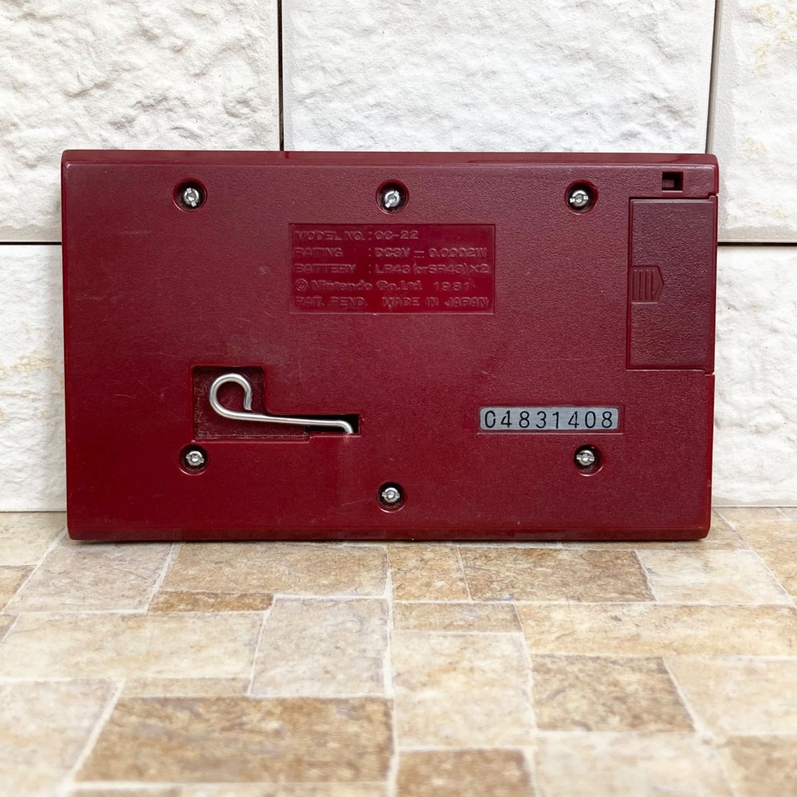 動作確認済】GAME&WATCH ゲームウォッチ オクトパス OCTOPUS OC-22