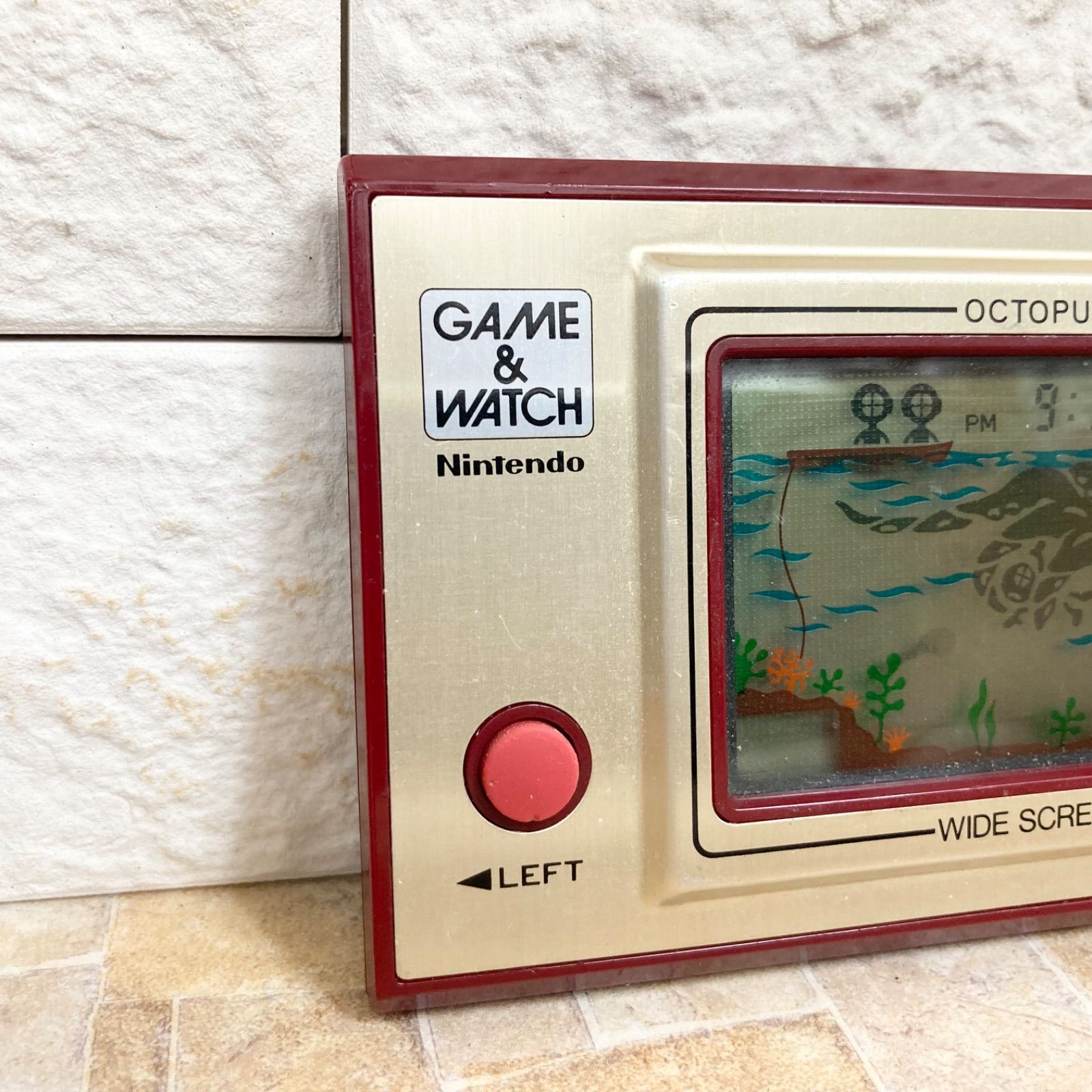 動作確認済】GAME&WATCH ゲームウォッチ オクトパス OCTOPUS OC-22