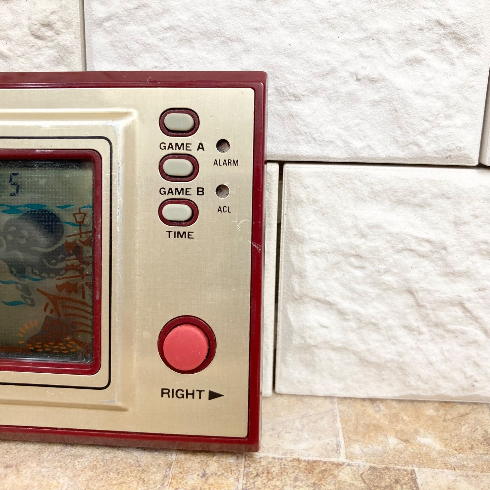 動作確認済】GAME&WATCH ゲームウォッチ オクトパス OCTOPUS OC-22