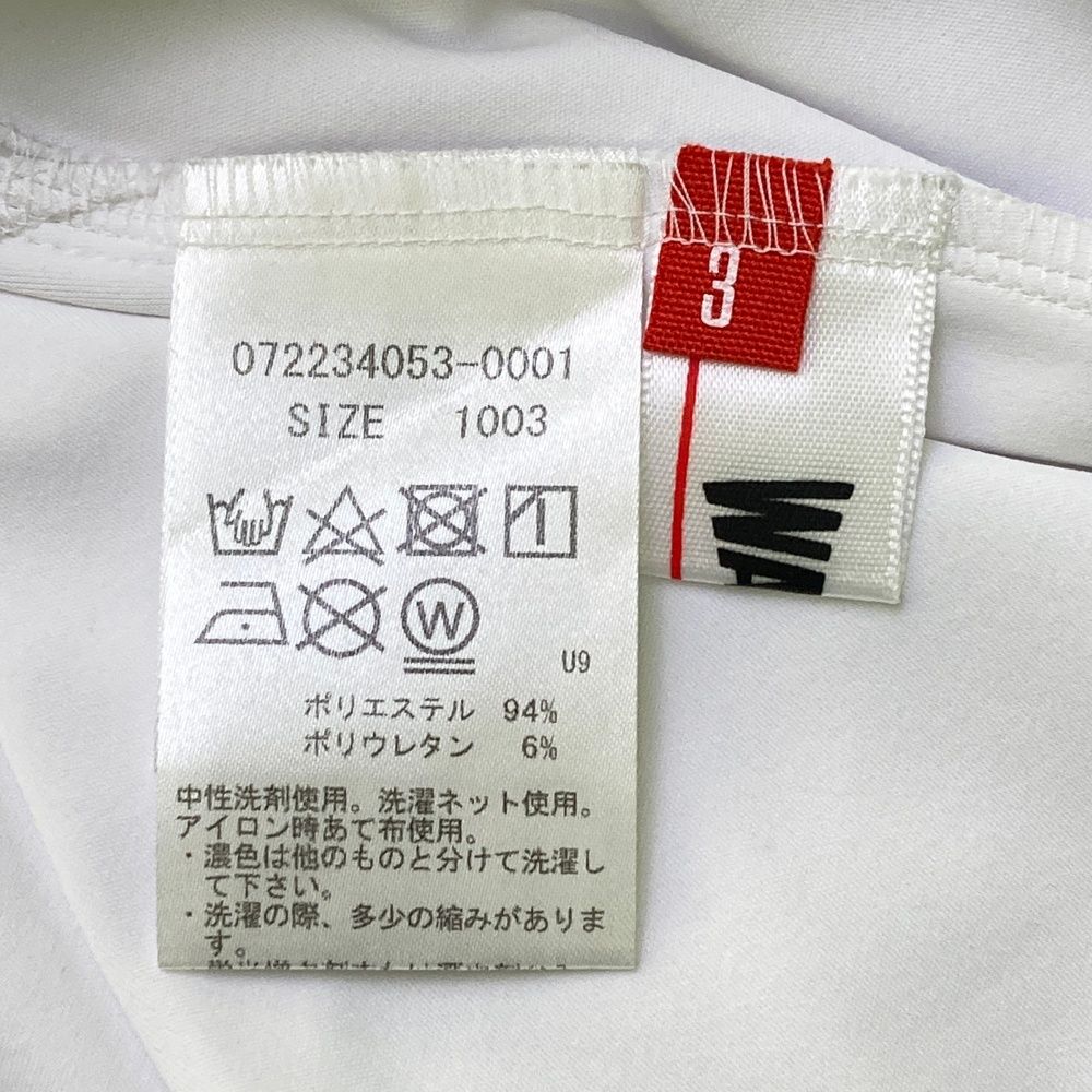 サイズ：3 WAAC ワック ハイネック 長袖Tシャツ ホワイト系