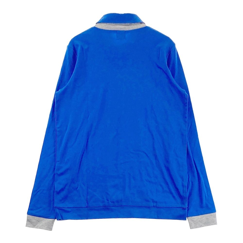 サイズ：36 ARCHIVIO アルチビオ 襟付 長袖Tシャツ ワッペン ブルー系