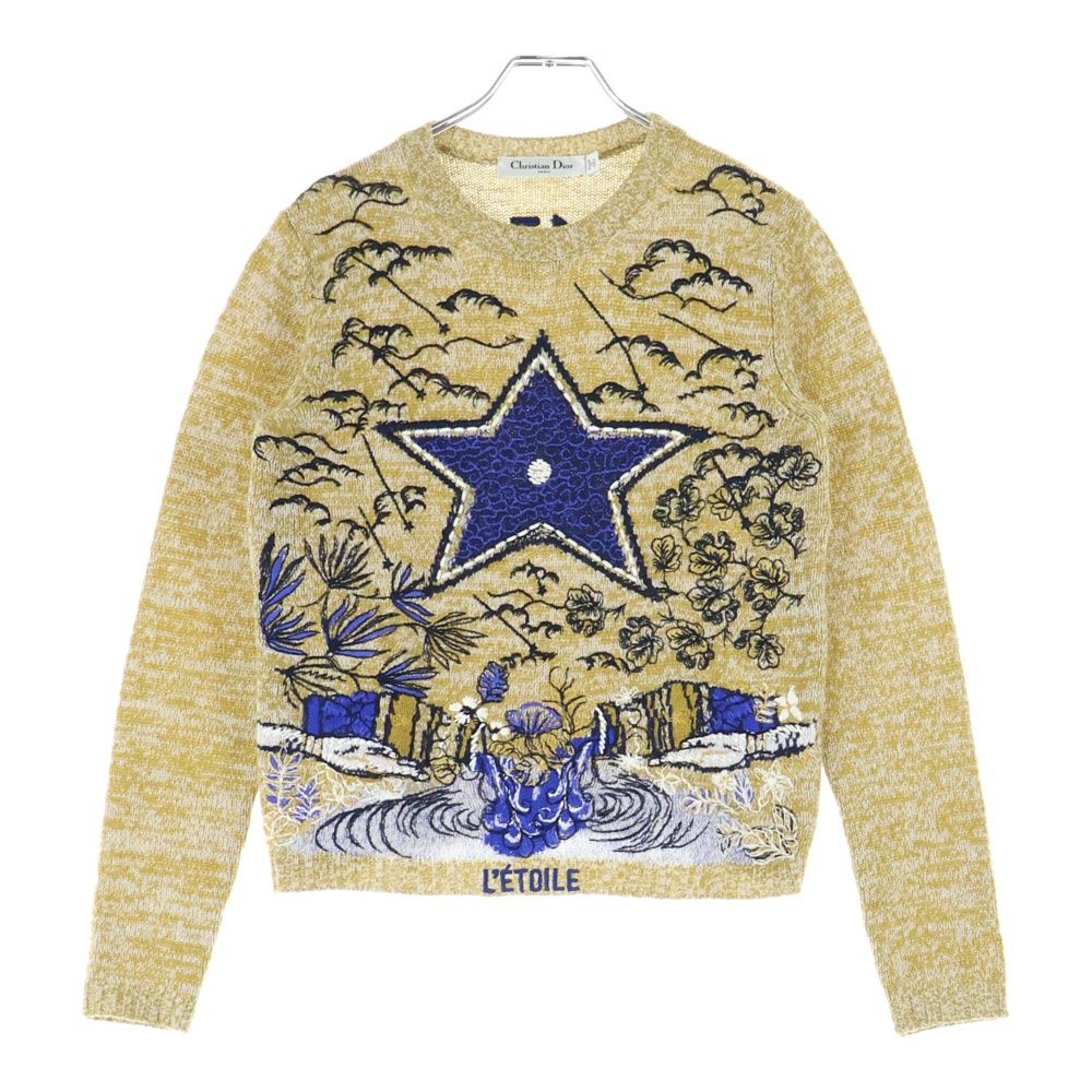 Christian Dior (クリスチャンディオール) シルク混 カシミヤ スター