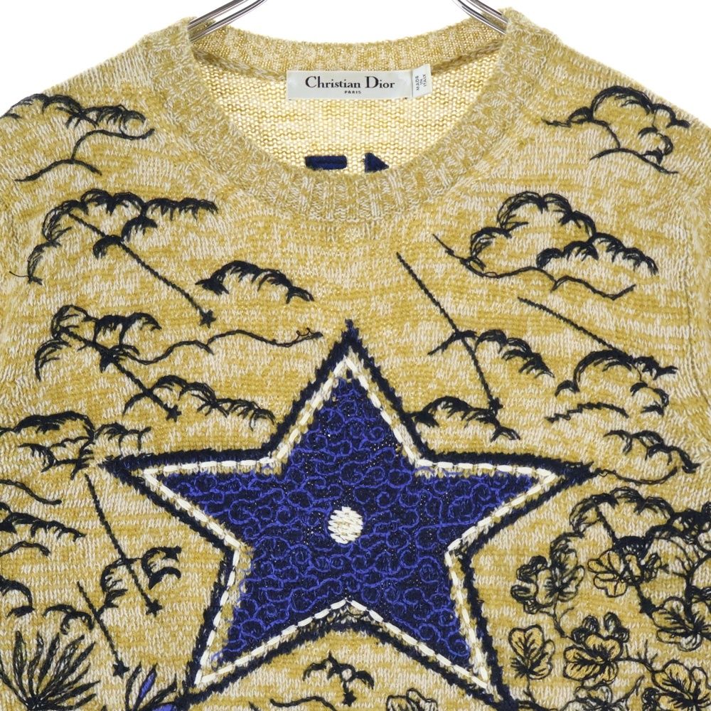 Christian Dior (クリスチャンディオール) シルク混 カシミヤ スター