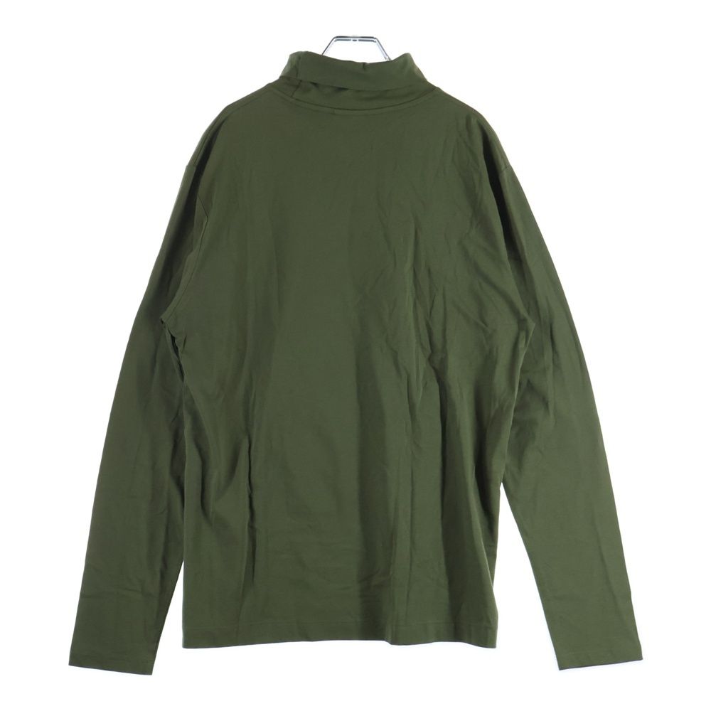お値下げしました！　DRIES VAN NOTEN オリーブ 長袖Tシャツ S DRIES VAN NOTEN (ドリスヴァンノッテン) タートルネック コットン