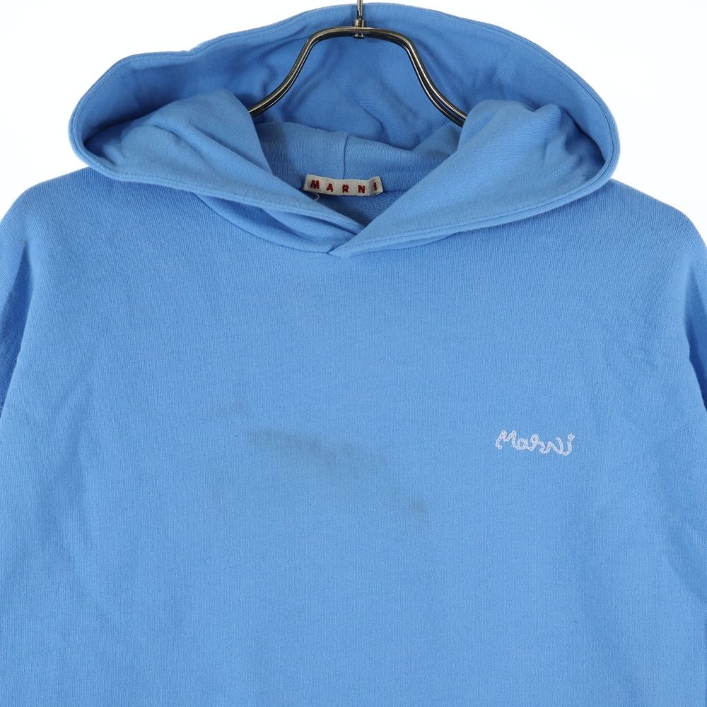 MARNI (マルニ) プルオーバー ロゴ刺繍 スウェット レイヤード