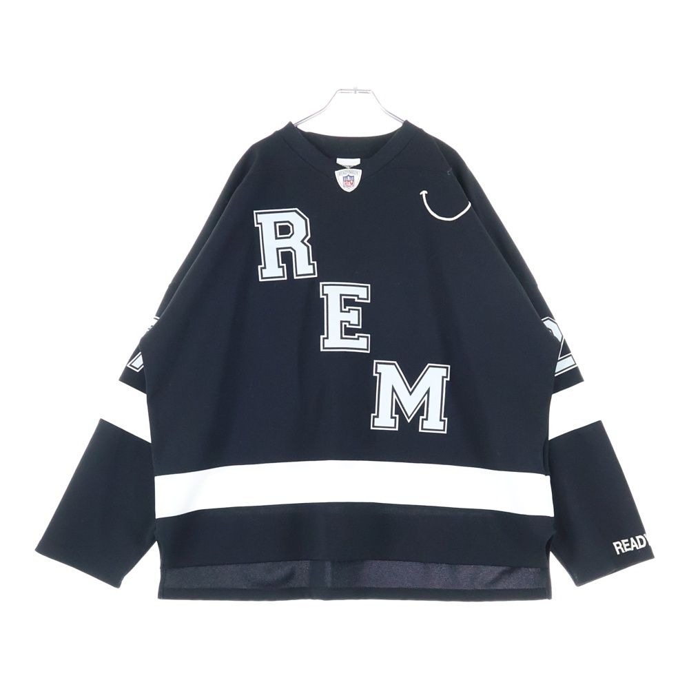 READY MADE (レディメイド) 23SS GAME SHIRT SMILE RE-PO-BK-00-00-249