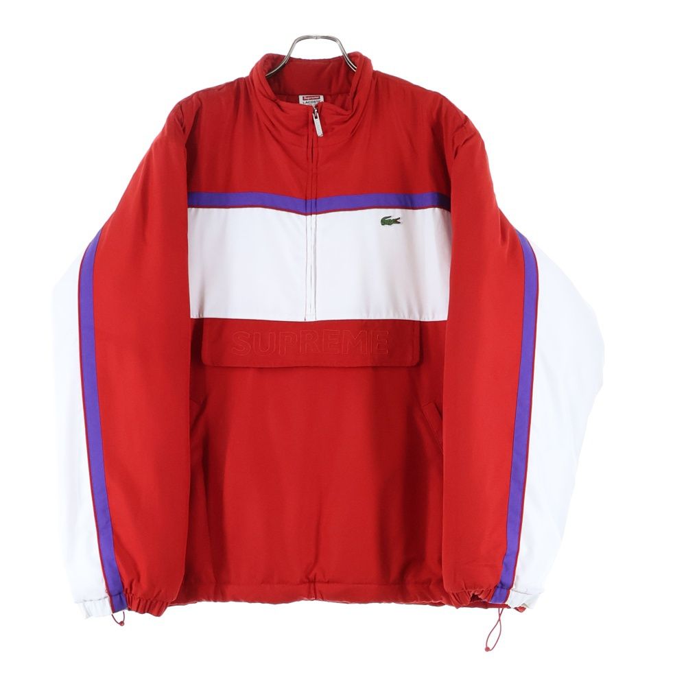 SUPREME (シュプリーム) 19AW ×LACOSTE puffy half zip pullover