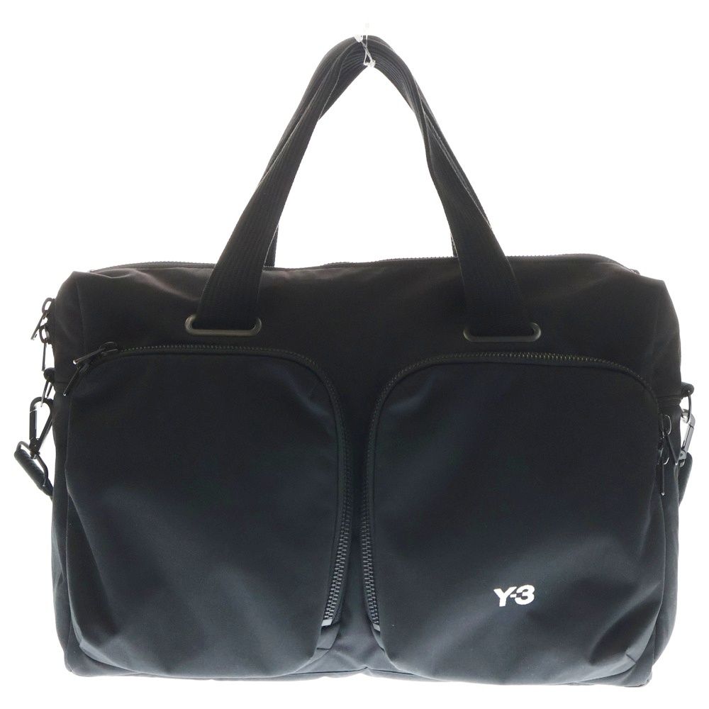 Y 3 ワイスリー HOLDALL ホールドオール ロゴ刺繍 ボストンバッグ ブラック IK 9360