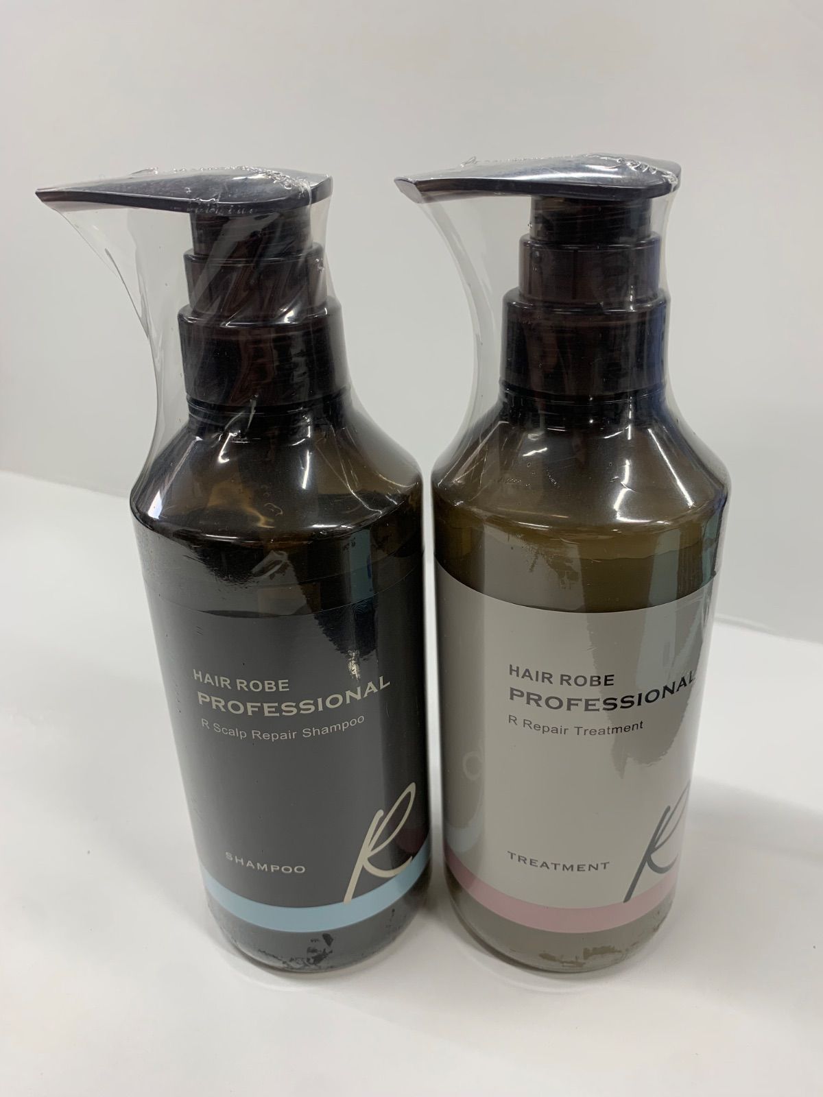 V859 ヘアローブ プロフェッショナル R スカルプリペアシャンプー 400ml / プロフェッショナル R リペアトリートメント 400g 計2点セット