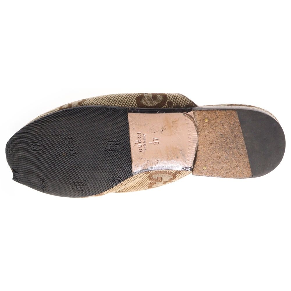 GUCCI (グッチ) プリンスタウン GGキャンバス ホースビット レザー