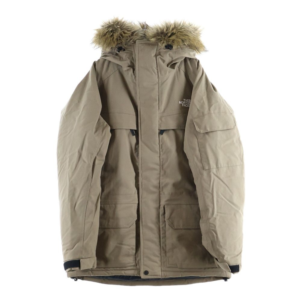 THE NORTH FACE ザノースフェイス MCMURDO PARKA マクマード ファーフーデットジップアップ ダウンジャケット ブラウン ND 91520