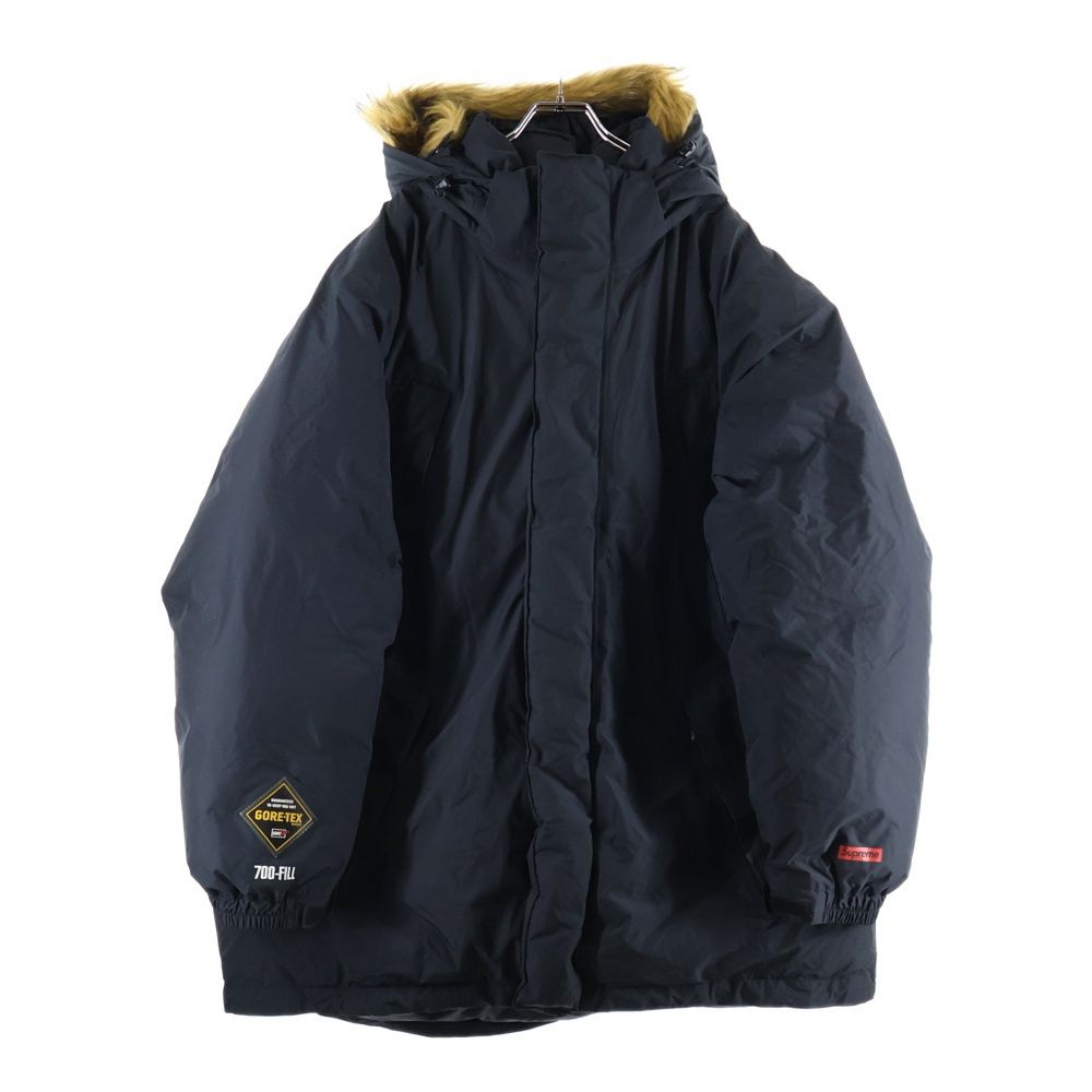 SUPREME シュプリーム 21 AW GORE-TEX 700 Fill Down Parka ゴアテックス ファーダウンジャケット ブラック
