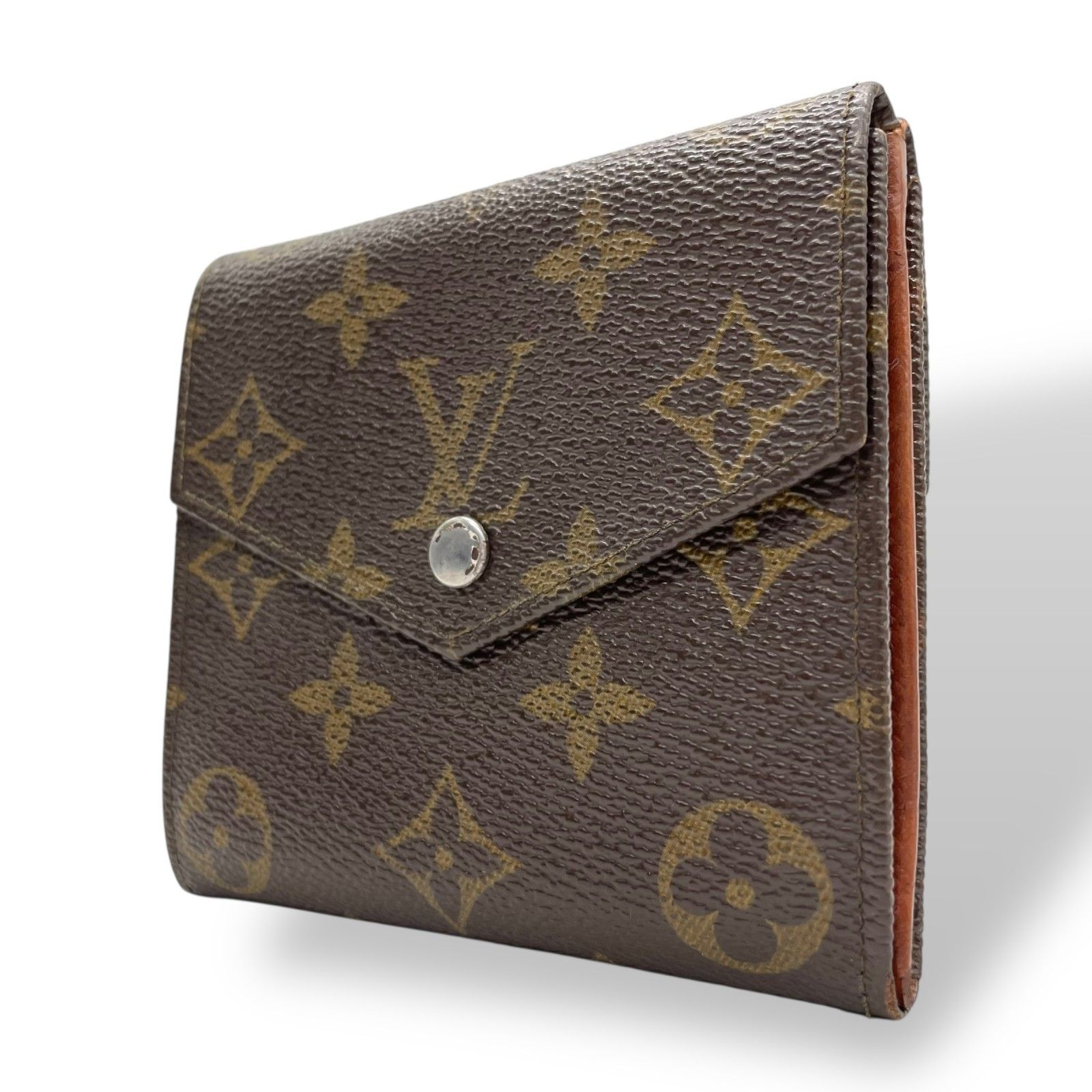 LOUIS VUITTON ルイヴィトン 三つ折り財布 ポルトモネビエ モノグラム