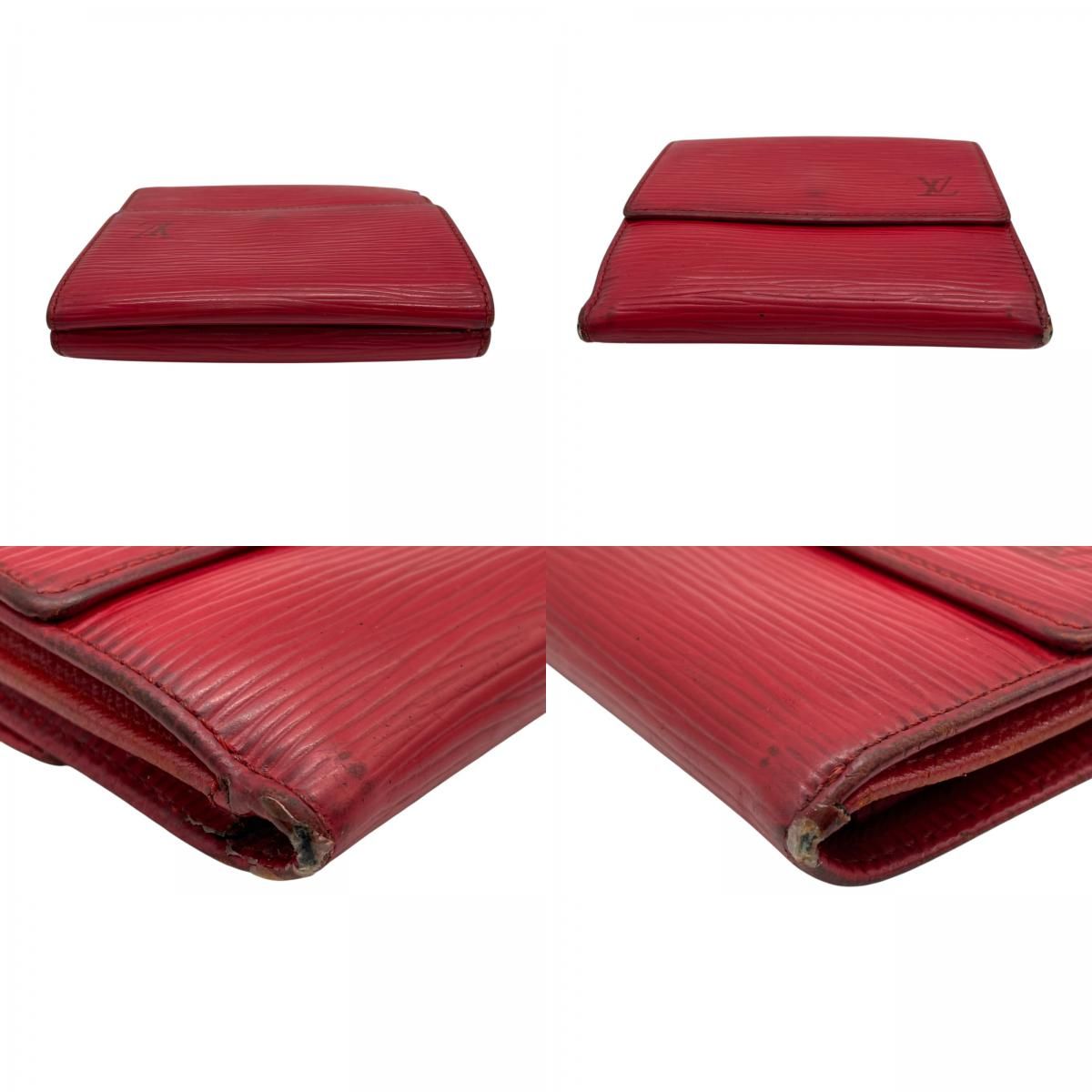 LOUIS VUITTON ルイヴィトン 三つ折り財布 エピ ポルトモネ ビエ